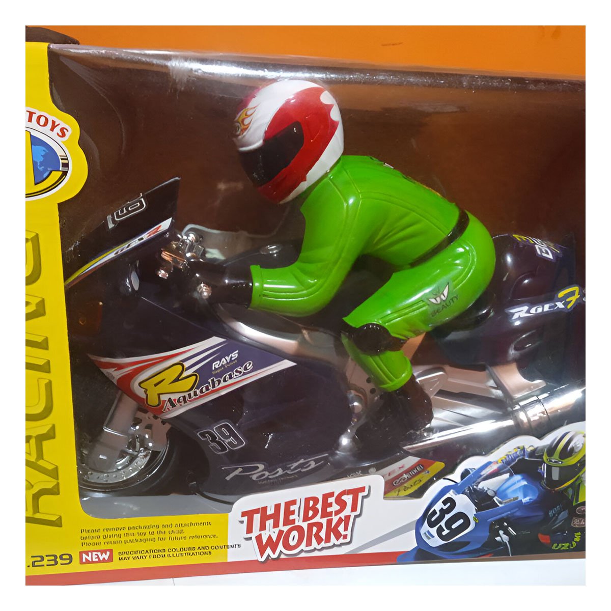 PACK2 MODELO DEPORTIVO CON PILOTO NEGRO PARA FANTASIA DE VELOCIDAD YREGALO STICKER - 5