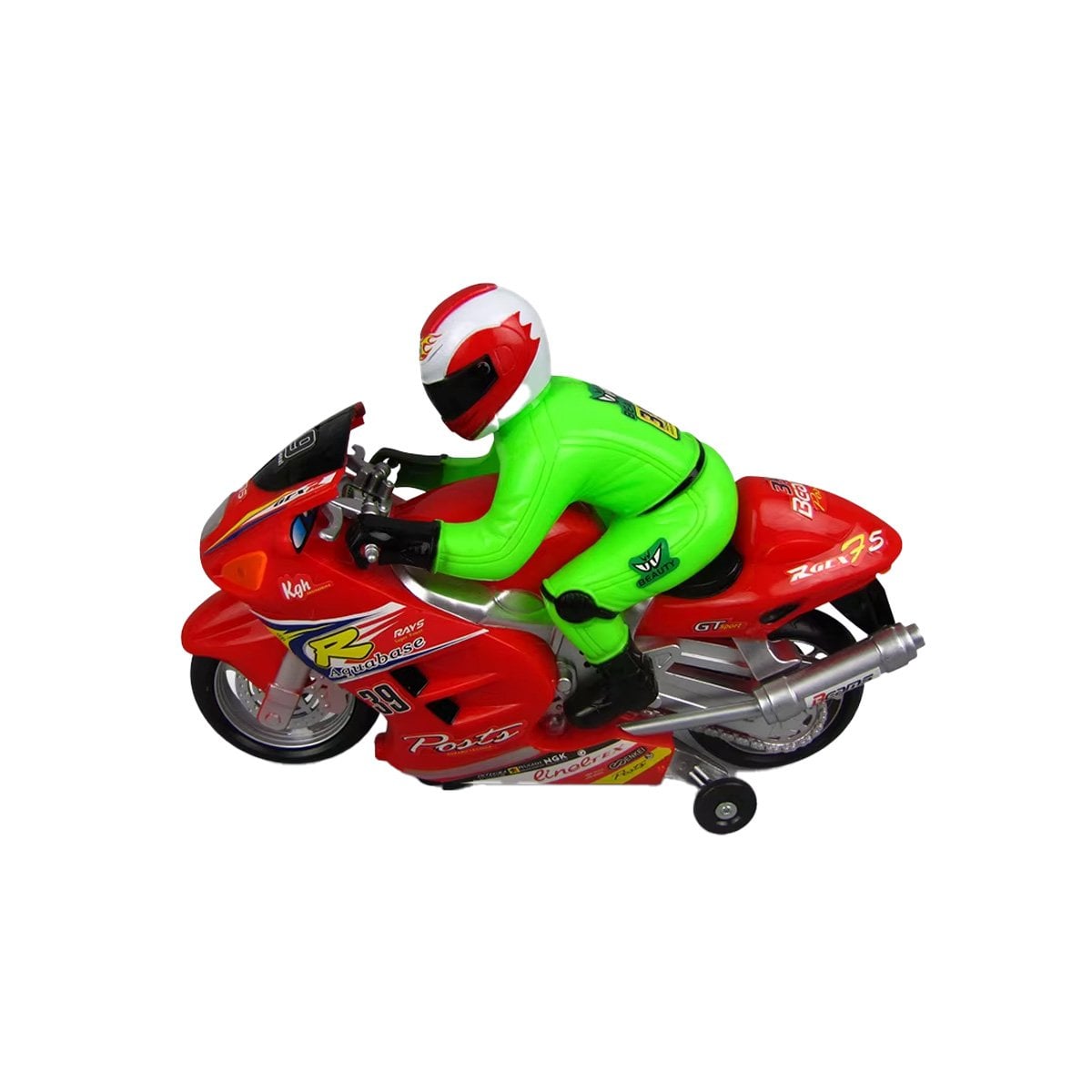 MODELO DE VELOCIDAD CON PILOTO ROJO PARA JUEGO INFANTIL DE ACCION YPAPEL REGALO - 1