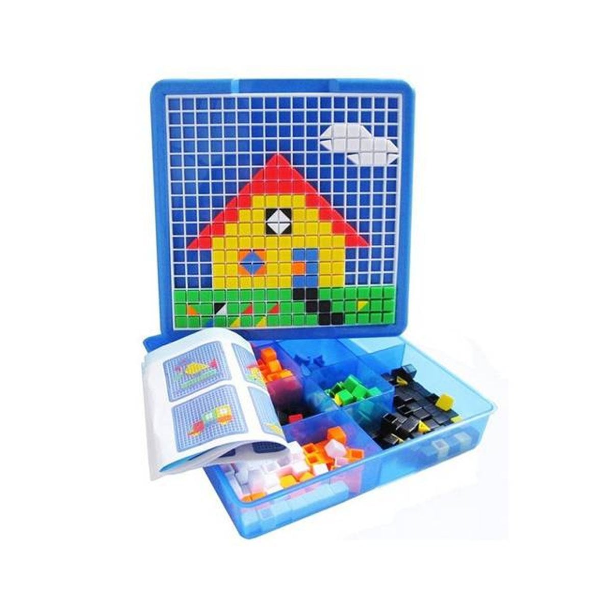 PACK4 TABLERO COLORIDO 490 PIEZAS MULTICOLOR PARA APRENDIZAJE Y DIVERSION YPAPEL REGALO - 3
