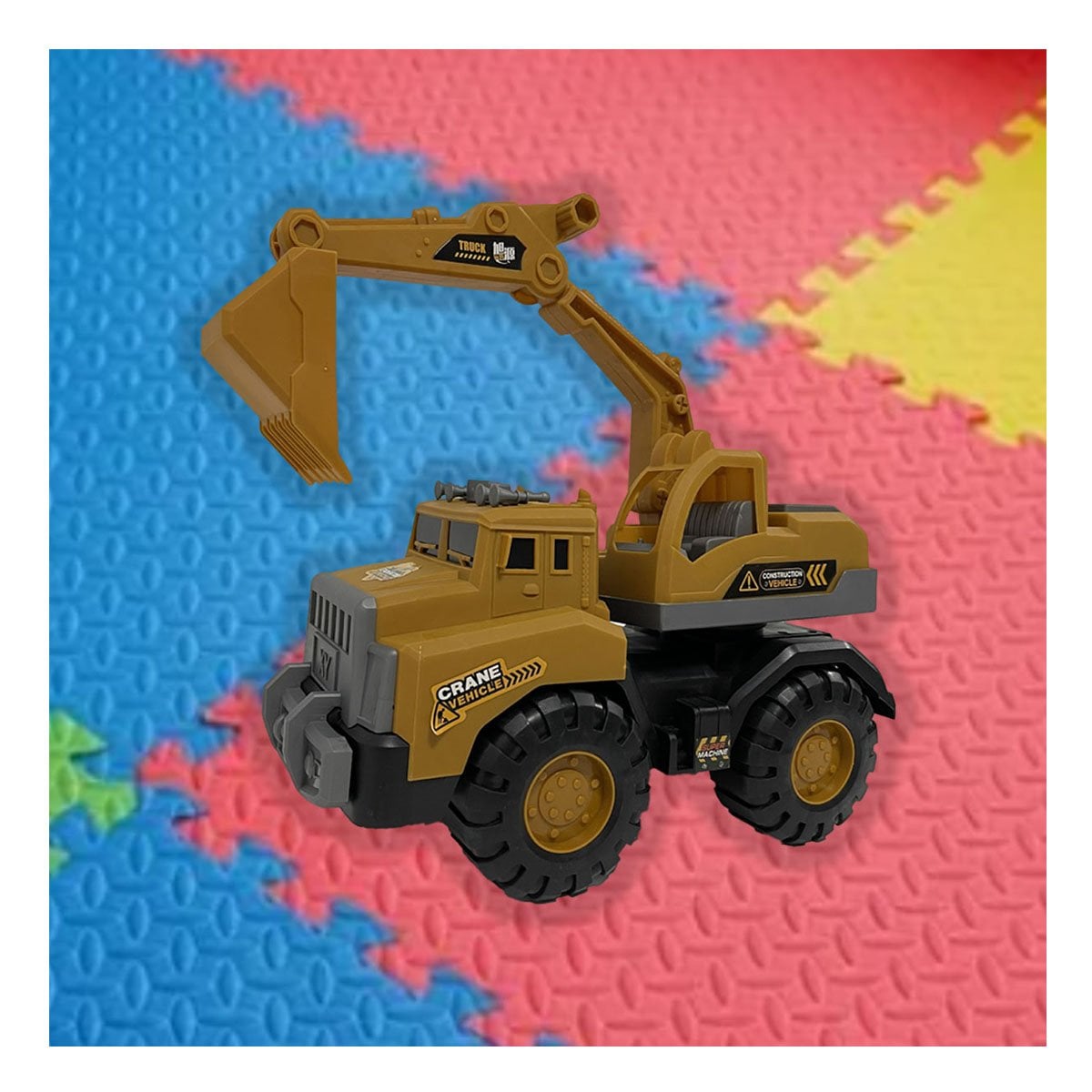 PACK12 CONSTRUCTOR INFANTIL DE EXCAVACION 23X35CM AMARILLO - 3