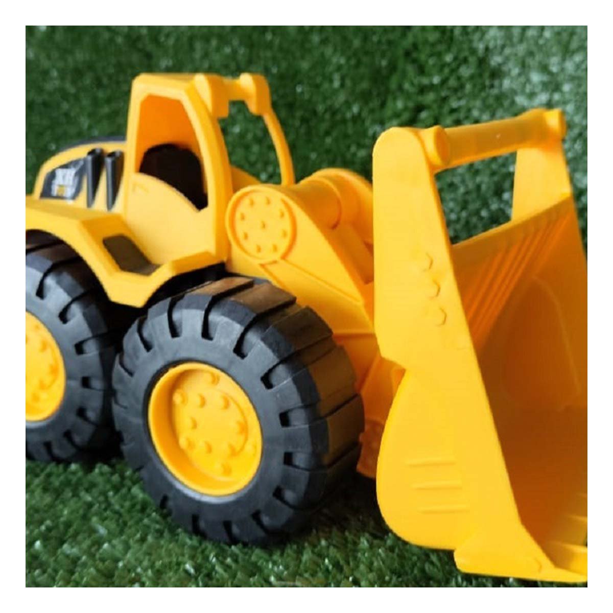 PACK12 CARGADOR DE OBRA BRAZO DELANTERO 19,5X32CM AMARILLO YREGALO STICKER - 5
