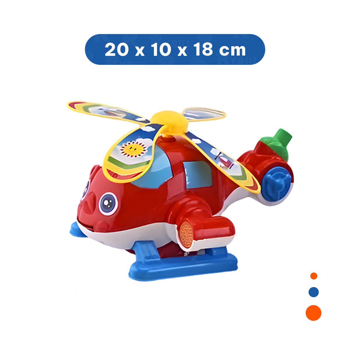 VEHICULO ROJO JALADOR GIRATORIO INFANTIL CON DISENO DIVERTIDO Y DURADERO YPAPEL REGALO - 4