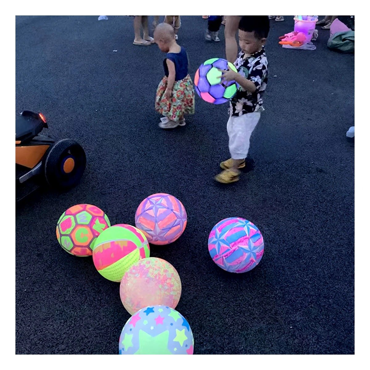 PACK12 BALON LED MULTICOLOR PARA INFANTES CON ILUMINACION DIVERTIDA - 3