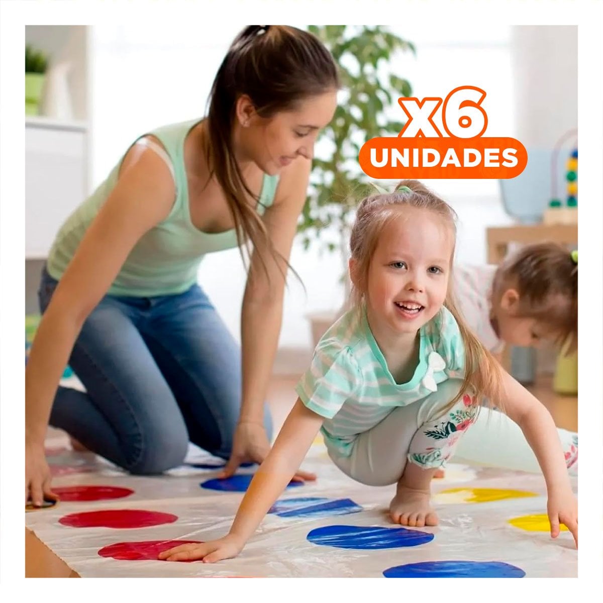 PACK6 JUEGO CORPORAL DE MOVIMIENTO PARA REUNIONES Y DIVERSION YREGALO STICKER - 1