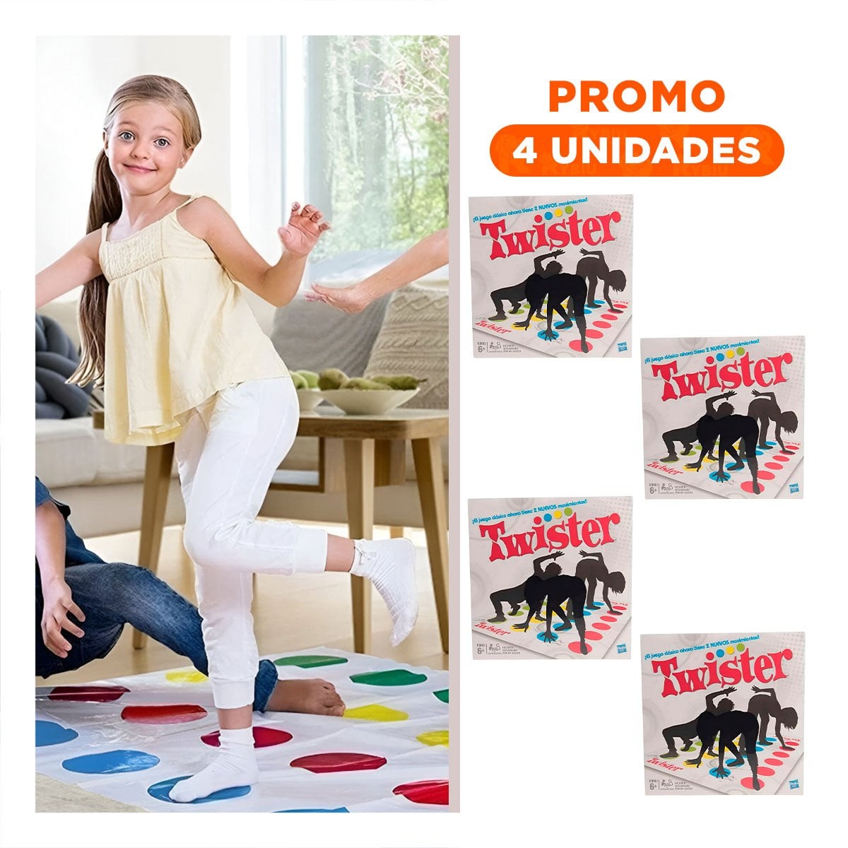 PACK4 ACTIVIDAD LUDICA DE ACCION PARA COMPARTIR EN GRUPO YREGALO STICKER - 1