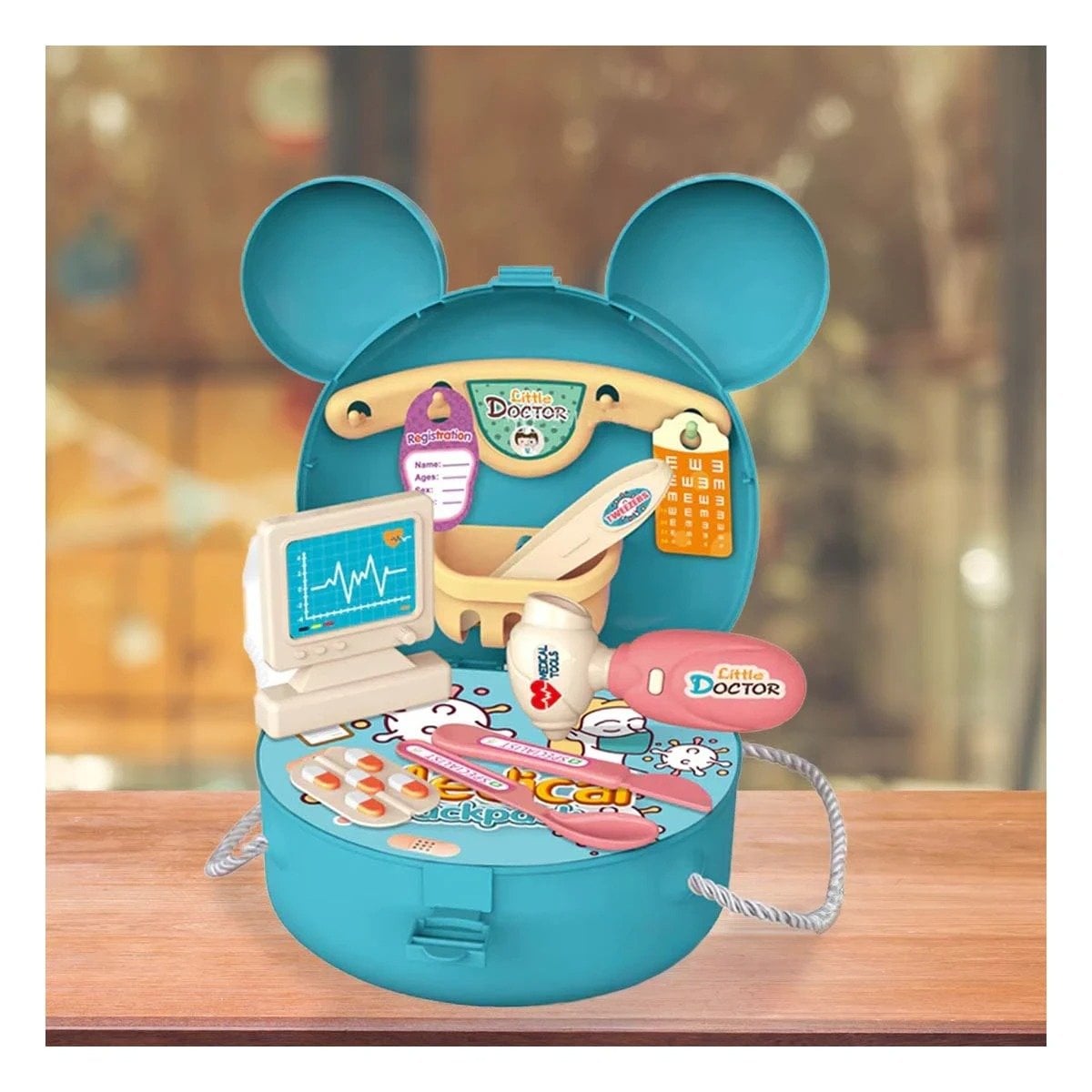 PACK12 JUEGO EDUCATIVO DE DOCTOR PARA NIÑOS CON OREJITAS - 2