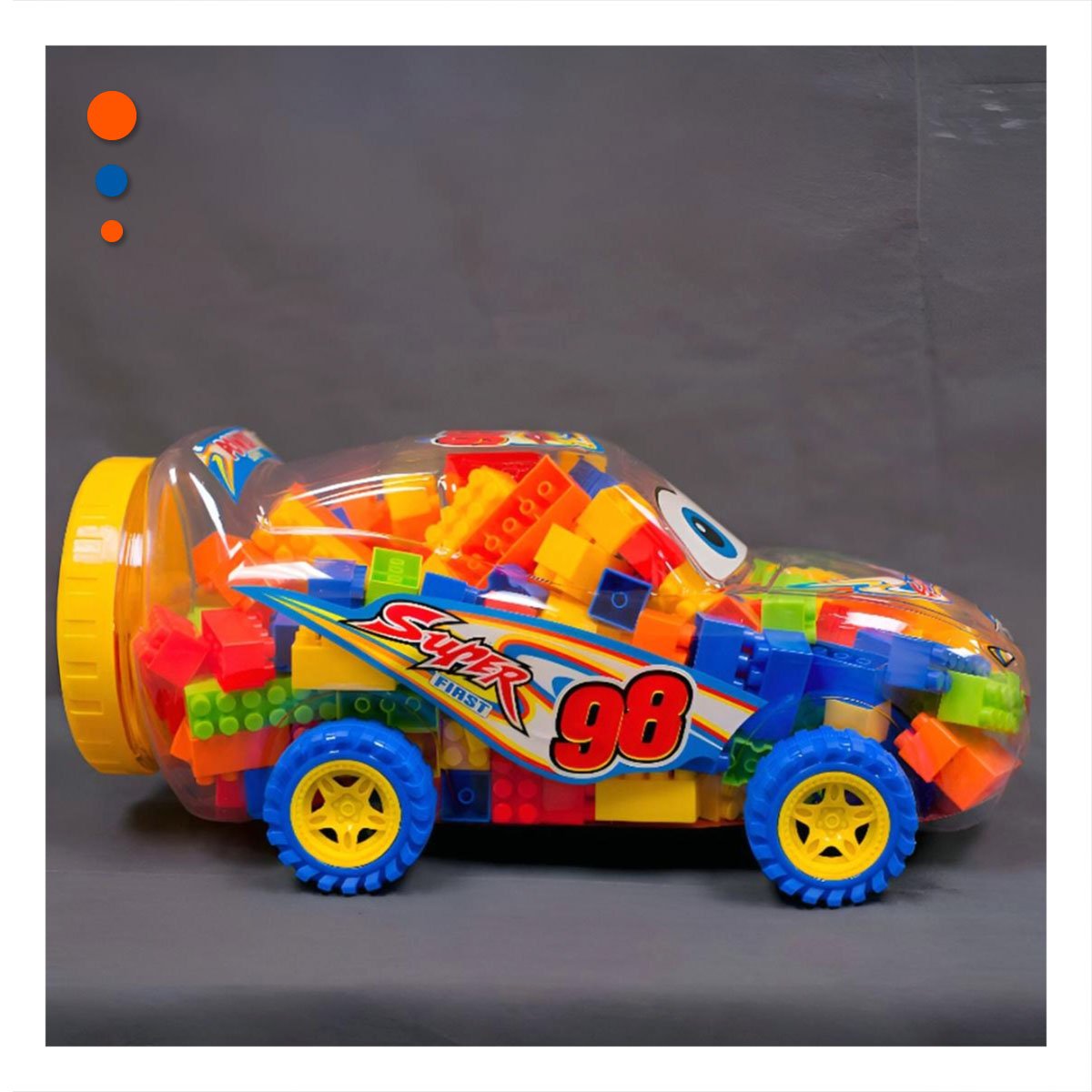 PACK2 PACK DIDACTICO DE CARRITO MULTICOLOR PARA DIVERSION EN CASA - 2