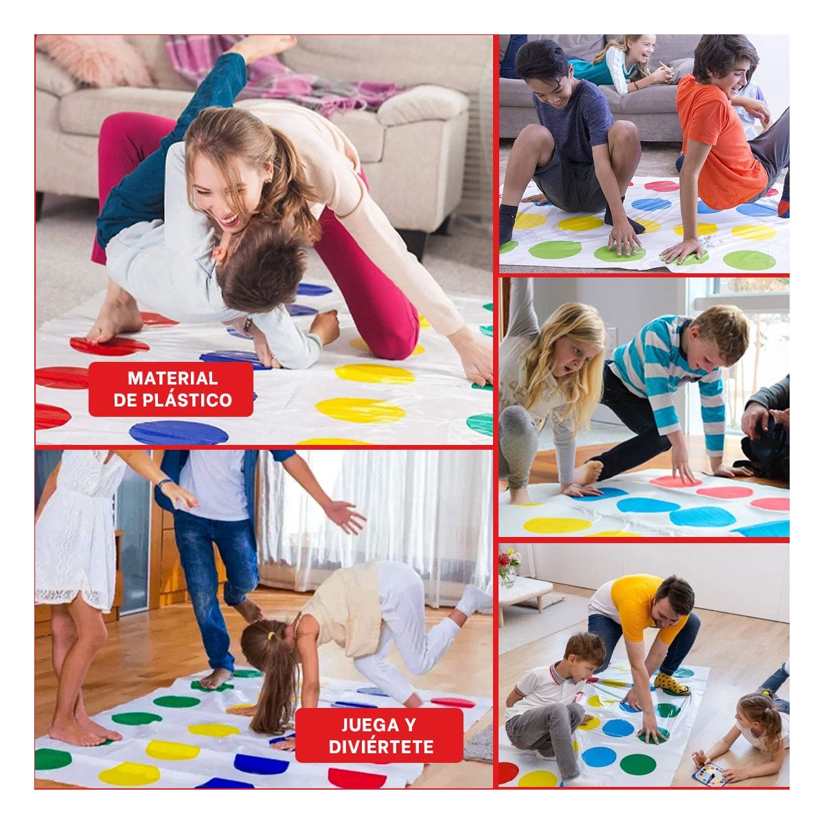 PACK6 ACTIVIDAD LUDICA DE INTERACCION PARA JUEGOS SOCIALES YPAPEL REGALO - 3