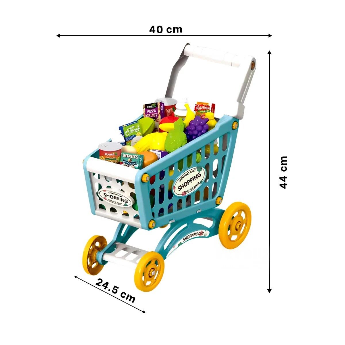 PACK2 MODULO DE MERCADO CON ACCESORIOS PARA JUEGO CREATIVO Y USO DIARIO YREGALO STICKER - 4