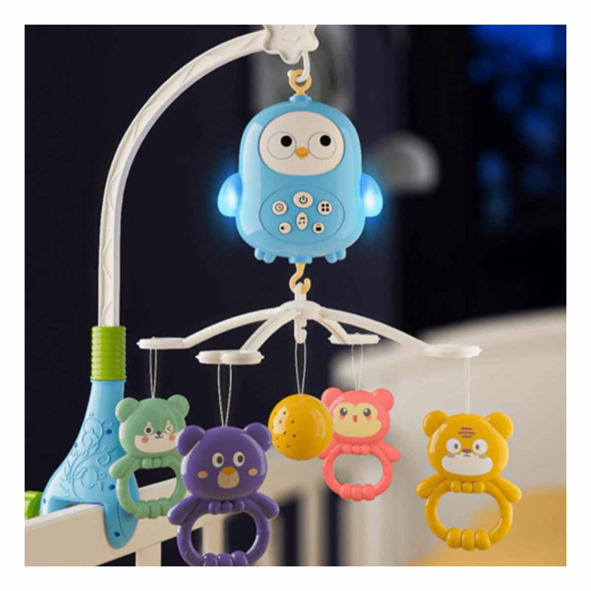 PACK2 ACCESORIO PARA COCHECITO CON JUGUETES COLGANTES DE ANIMALES PARA BEBE - 2