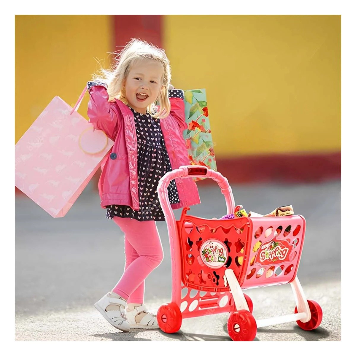 PACK2 CENTRO INFANTIL DE COMPRAS 3 EN 1 CON LUCES Y SONIDO Y ACCESORIOS - 5