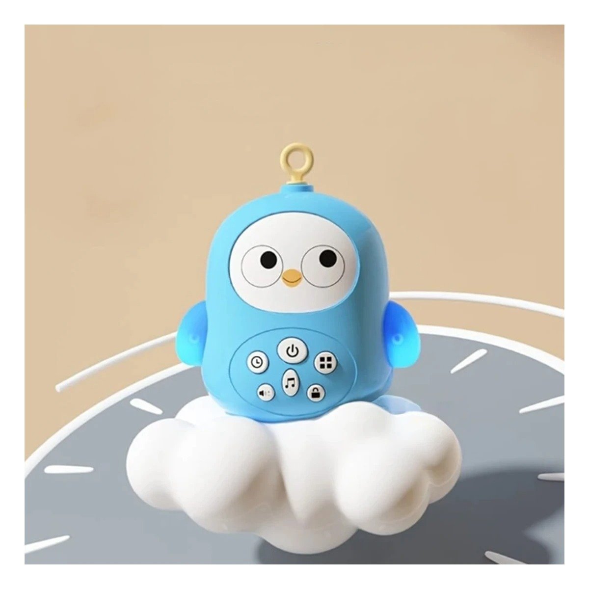 PACK2 BARRA DE PASEO CON JUGUETES COLGANTES PARA COCHECITO INFANTIL YREGALO STICKER - 3