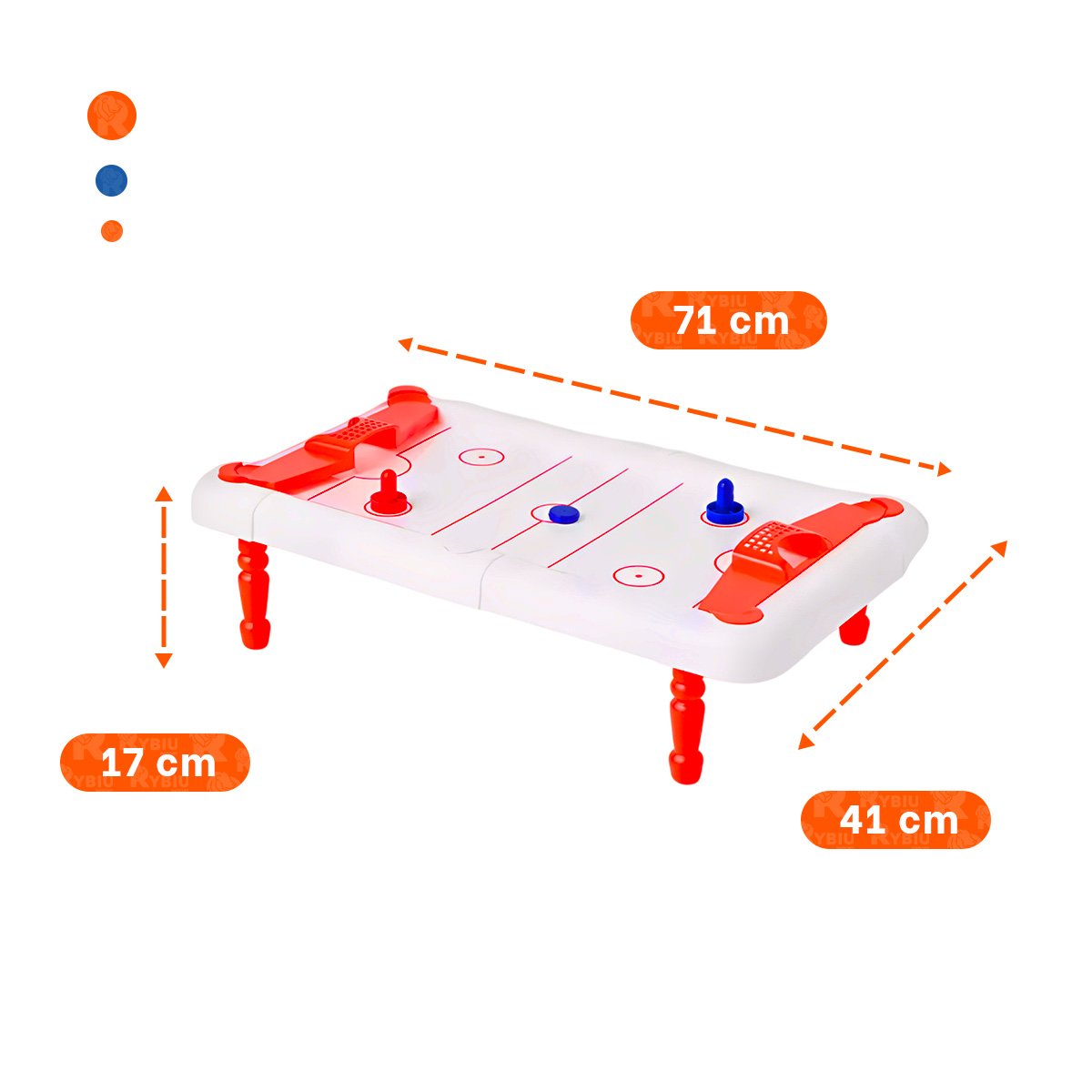 PACK2 PANEL DE ICE HOCKEY PARA CASA CON MOVIMIENTO AGIL Y CONTROL PRECISO YPAPEL REGALO - 4