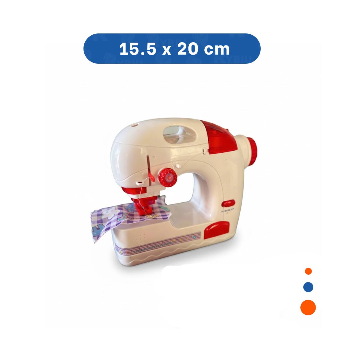 DISPOSITIVO DE COSER COMPACTO BLANCO Y ROSADO PARA MANUALIDADES YPAPEL REGALO - 4