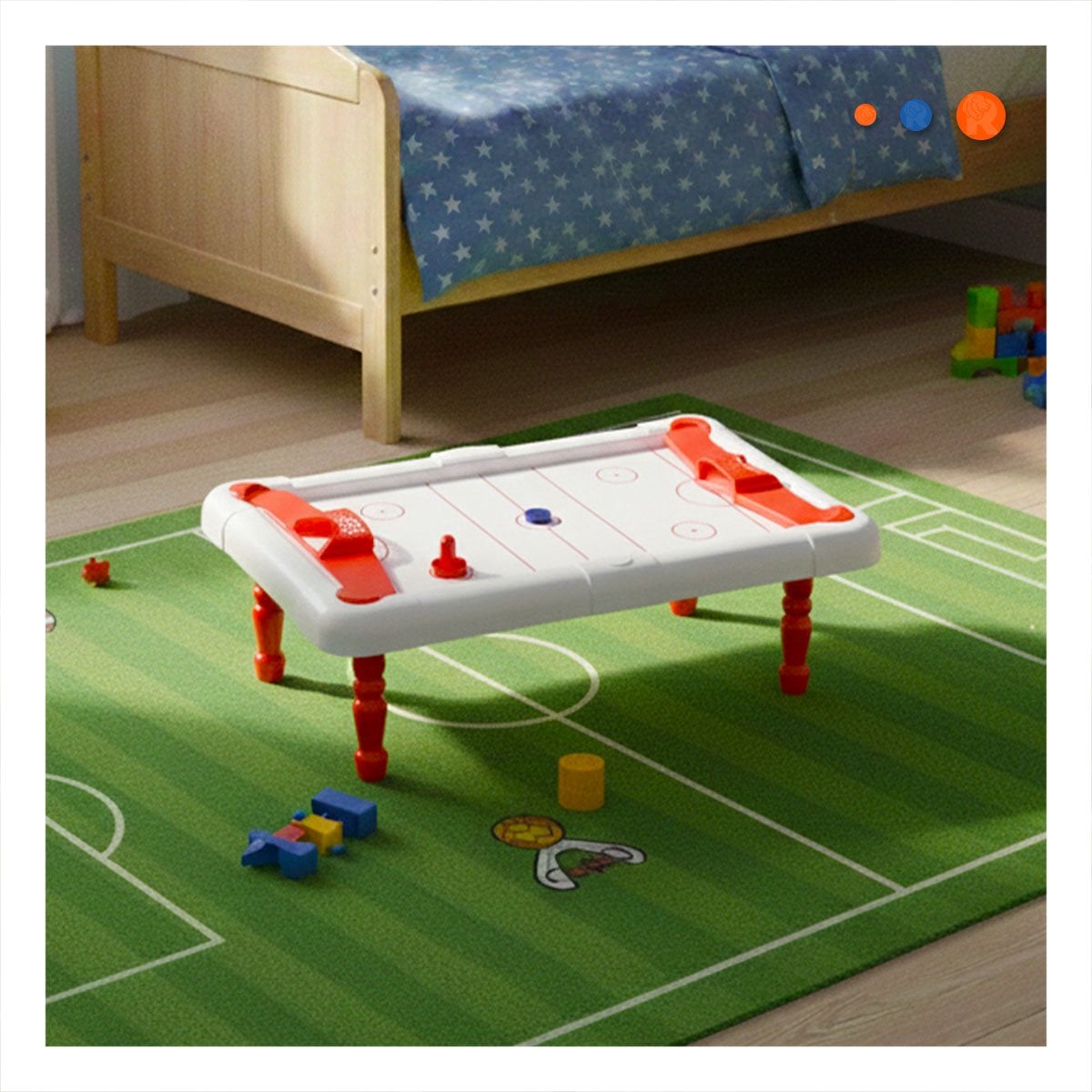 CAMPO DE ICE HOCKEY PARA CASA CON SUPERFICIE LISA Y DIVERSION EN GRUPO - 2