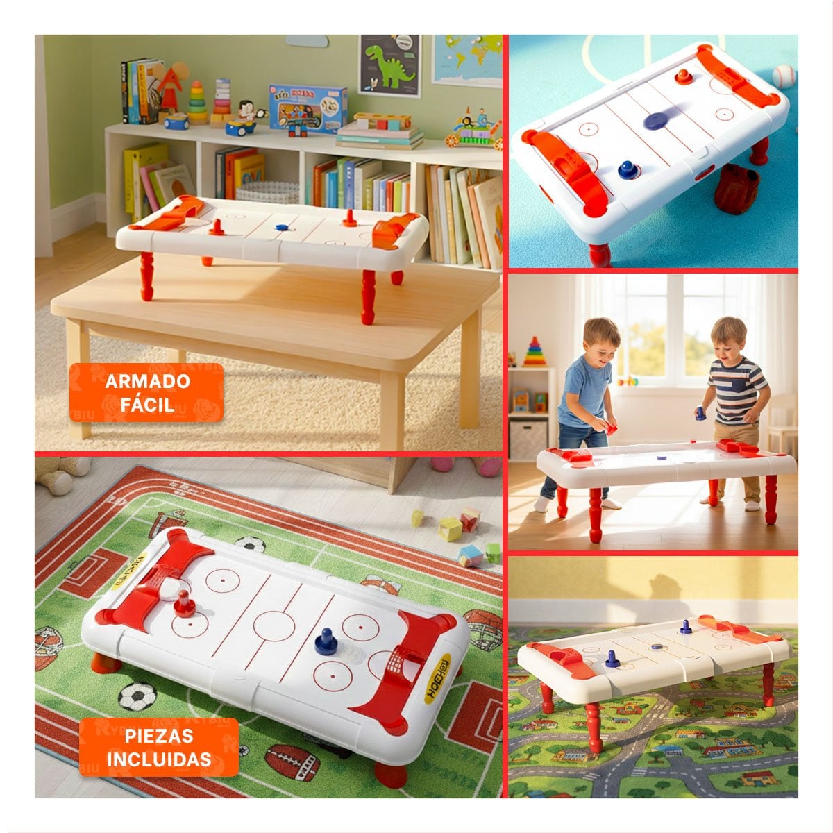 CAMPO DE ICE HOCKEY PARA CASA CON SUPERFICIE LISA Y DIVERSION EN GRUPO - 5