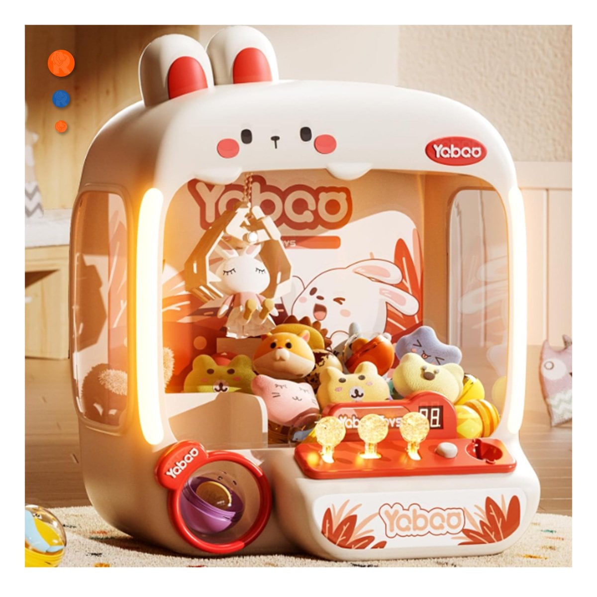 JUEGO DE MESA CON GARRA Y FIGURA DE CONEJO PARA DIVERSION EN INTERIORES YSTICKY - 3