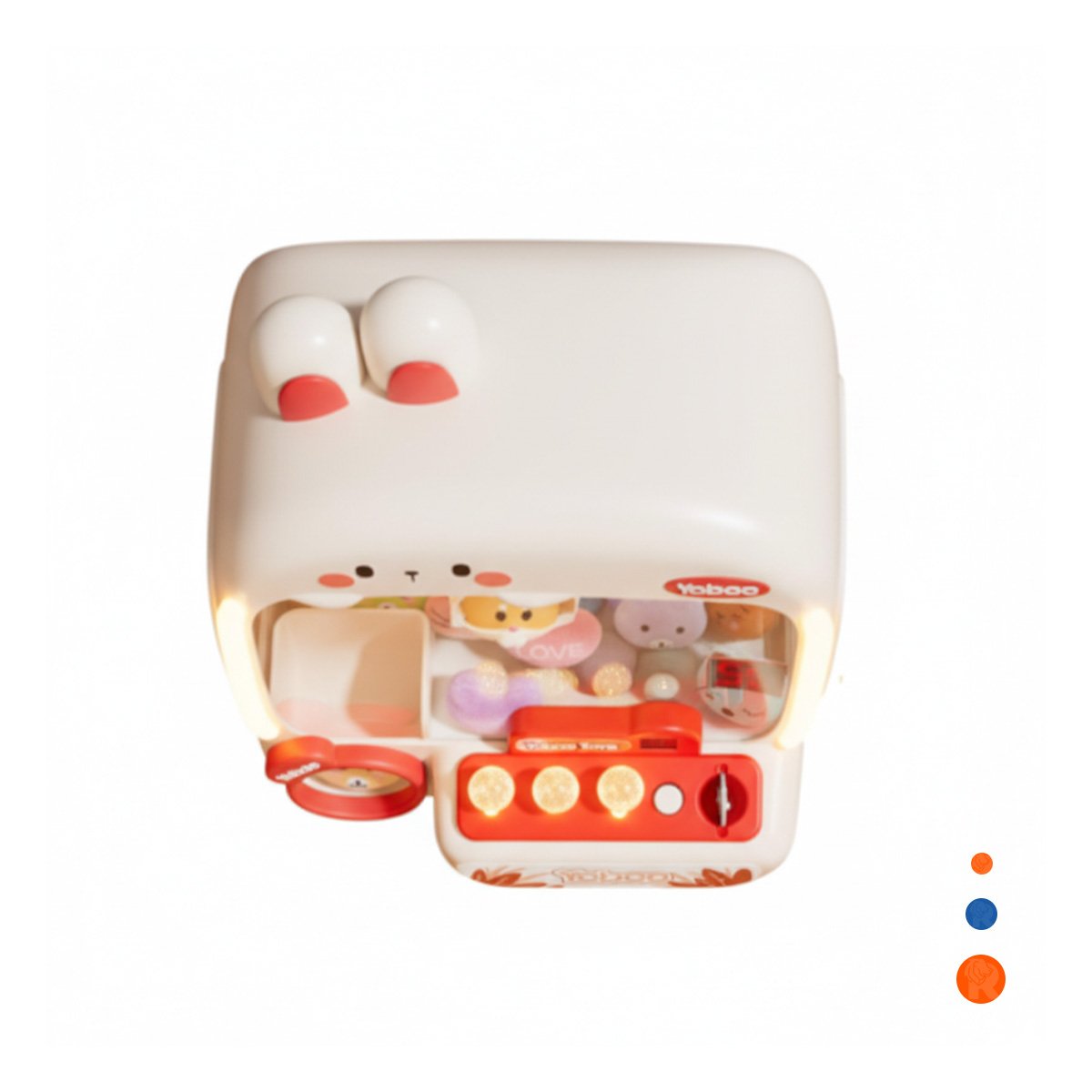 ESTACION LUDICA DE GARRA CON FIGURA DE CONEJO PARA USO DOMESTICO YREGALO STICKER - 3