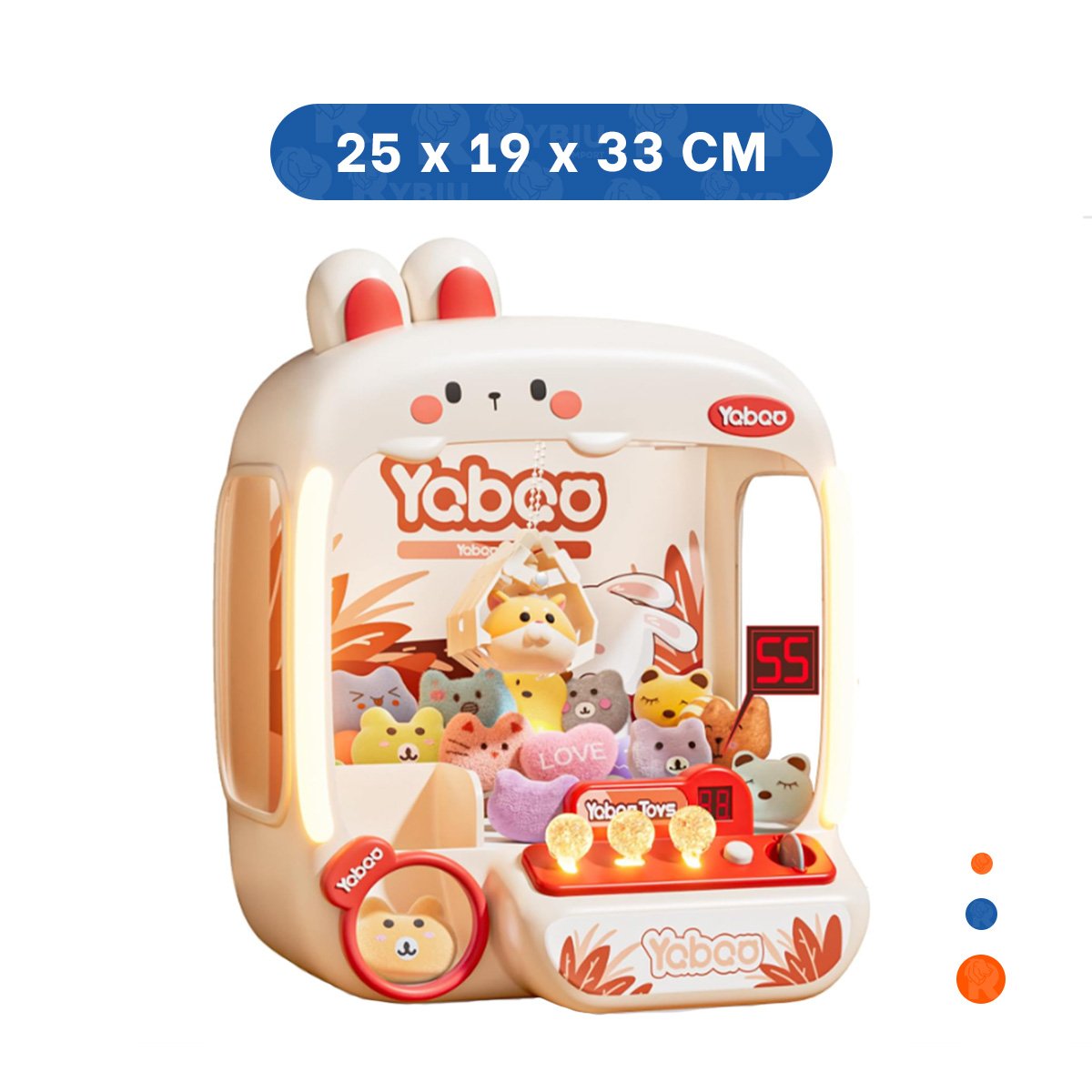 PACK2 SISTEMA DE MESA CON GARRA Y FIGURA DE CONEJO PARA JUEGO MANUAL YREGALO STICKER - 4
