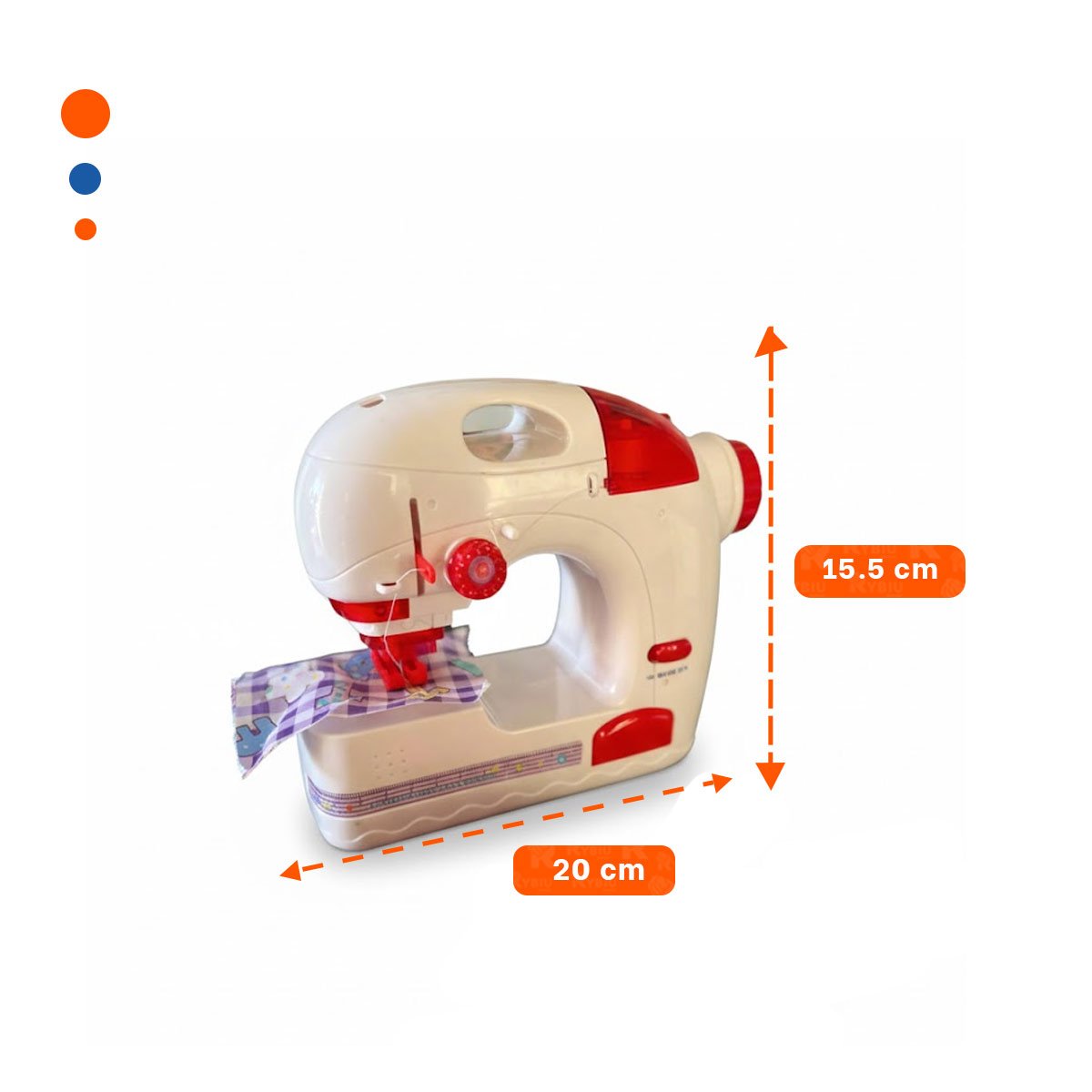 PACK6 HERRAMIENTA DE COSTURA PORTATIL BLANCO Y ROSADO PARA MANUALIDADES YPAPEL REGALO - 4