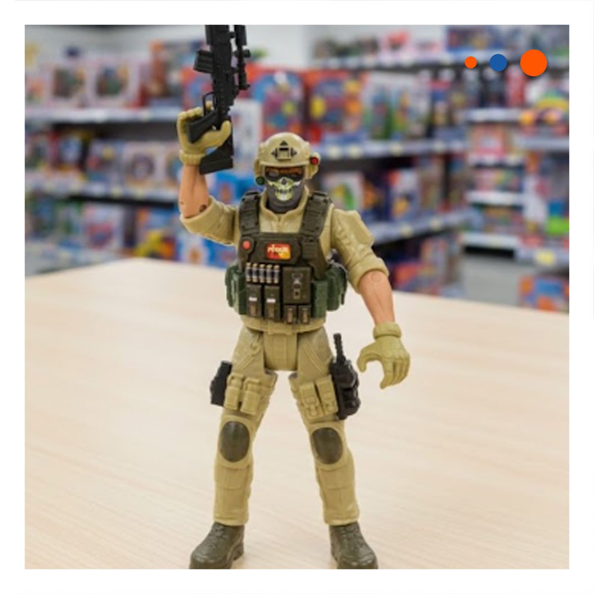 PACK4 ESCULTURA DECORATIVA DEL DESIERTO ESTILO MILITAR ARENA YPAPEL REGALO - 2