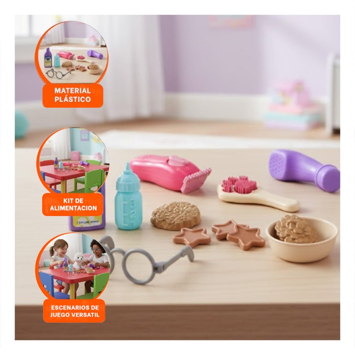 ACCESORIO DE ALIMENTACION PARA MASCOTA DOG MULTICOLOR PARA COMIDA DIARIA YLIGAS REGALO - 2