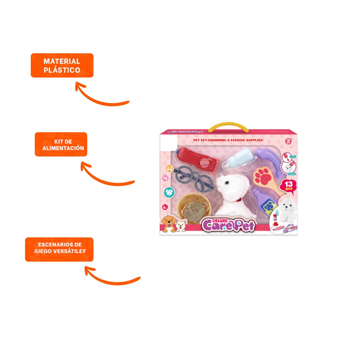 ACCESORIO DE ALIMENTACION PARA MASCOTA DOG MULTICOLOR PARA COMIDA DIARIA YLIGAS REGALO - 3