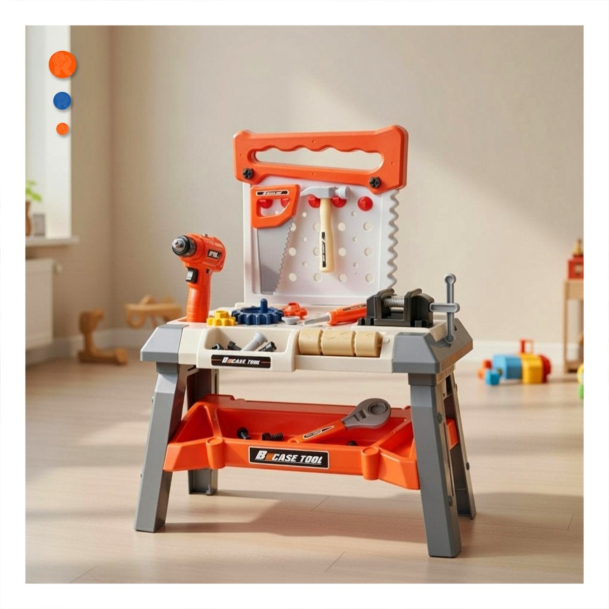 ESTACION DE JUEGO CON SET DE HERRAMIENTAS PARA USO EN CASA YSTICKY - 3