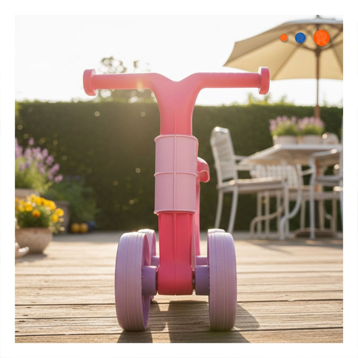 PACK2 ANDADOR DE JUEGO INFANTIL TIPO TRICICLO PARA ACTIVIDAD RECREATIVA YREGALO STICKER - 3