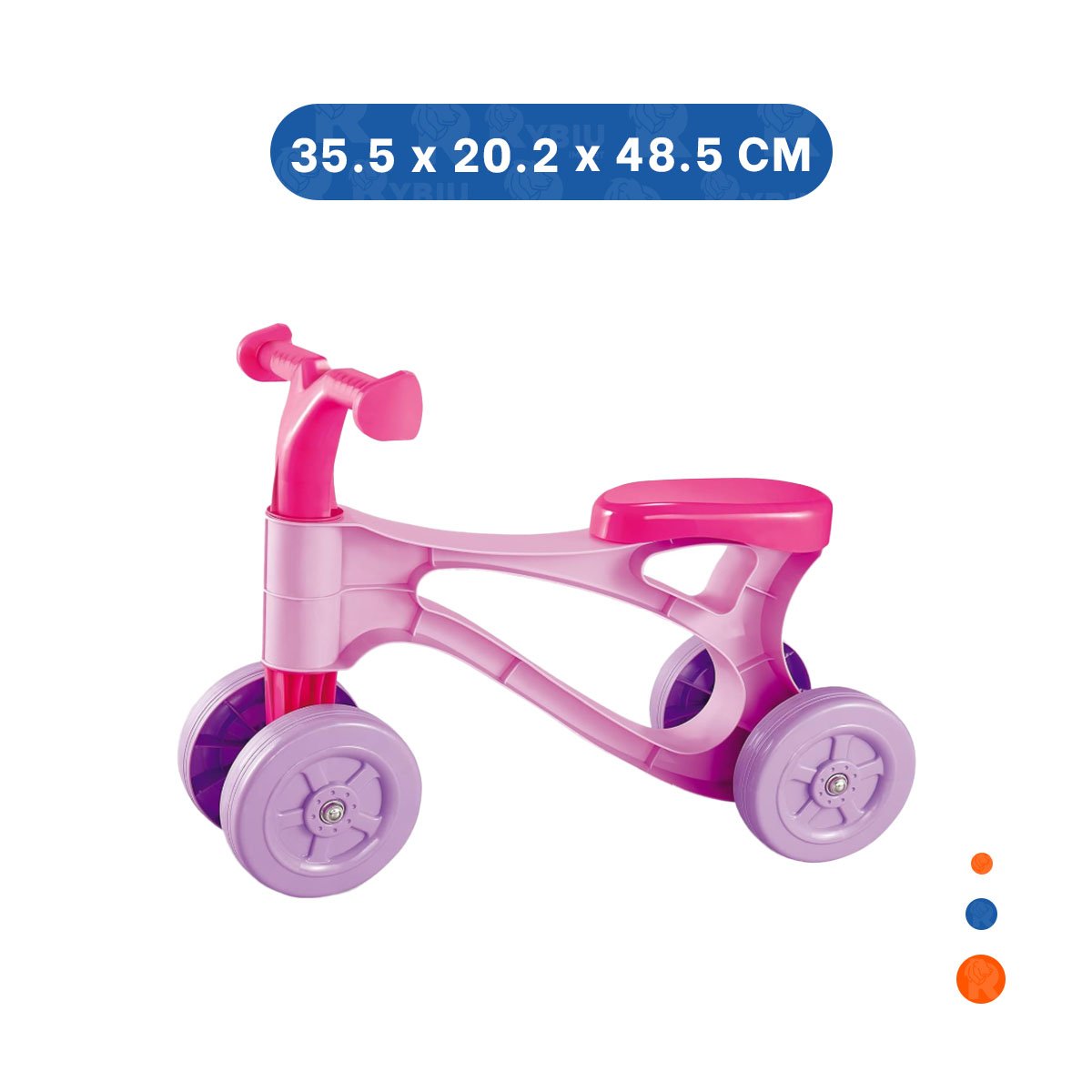 PACK2 ANDADOR DE JUEGO INFANTIL TIPO TRICICLO PARA ACTIVIDAD RECREATIVA YREGALO STICKER - 4
