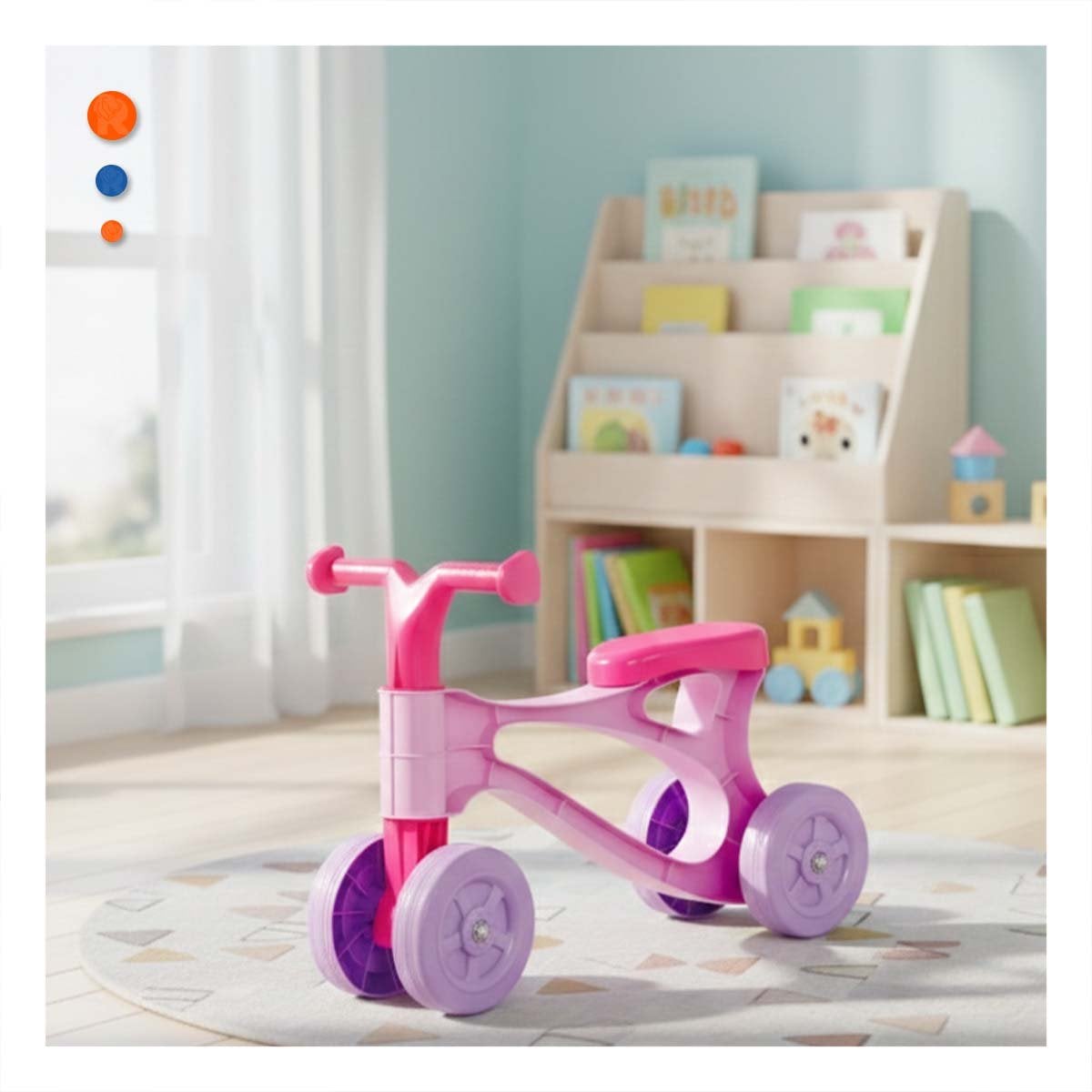 PASEADOR DE JUEGO INFANTIL TIPO TRICICLO PARA ACTIVIDAD FISICA Y RECREACION YSTICKY - 3