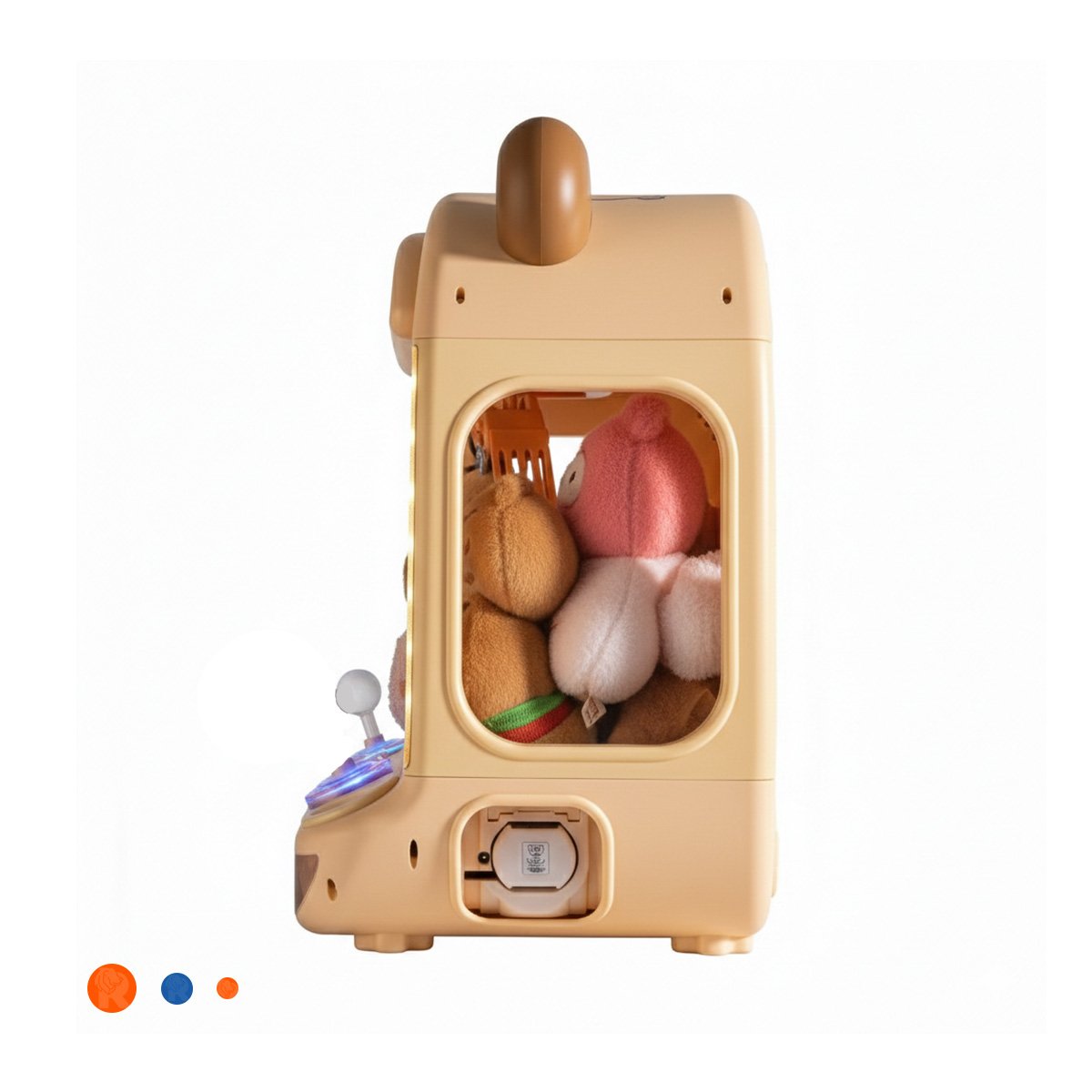 INTERACTIVA MAQUINA DE GARRA CON FIGURA CAPI PARA USO DIARIO YLIGAS REGALO - 3