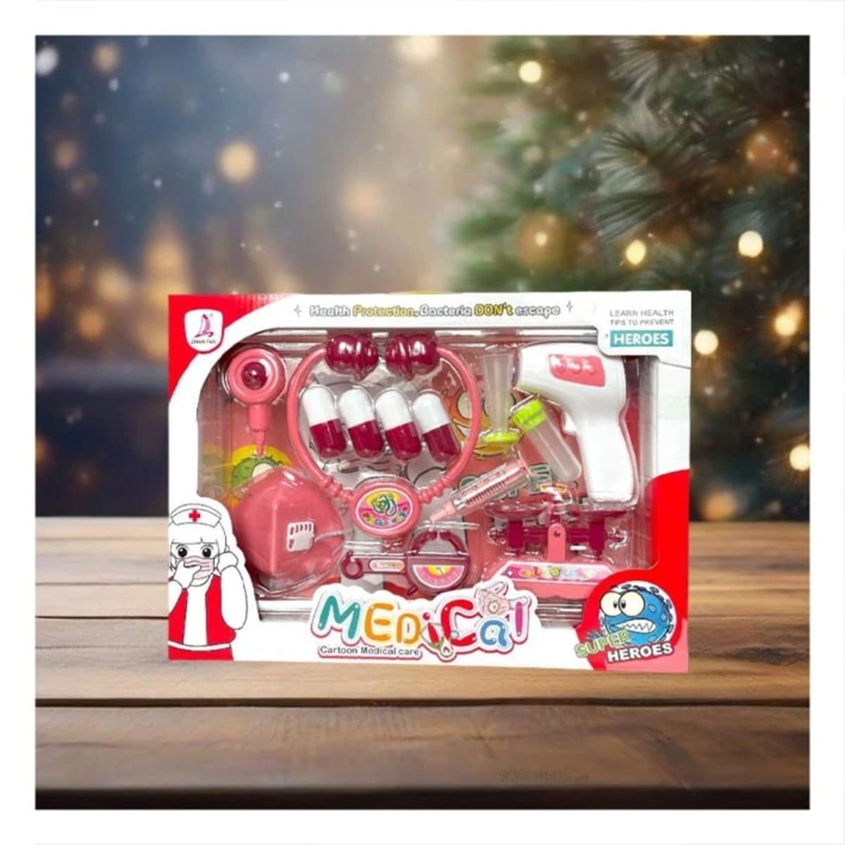 PACK2 JUEGO DE DOCTOR INFANTIL CON ACCESORIOS MEDICOS - 5