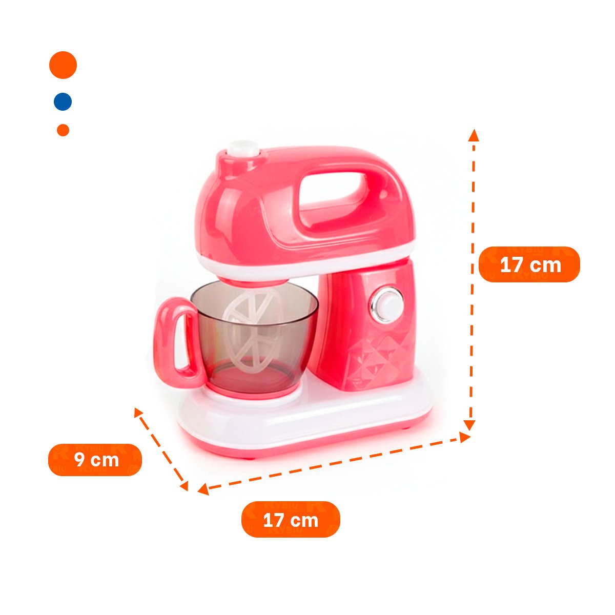 ACCESORIO BATIDORA Y TABLA CON ALIMENTOS PARA JUEGO DE COCINA EN CASA YREGALO STICKER - 4