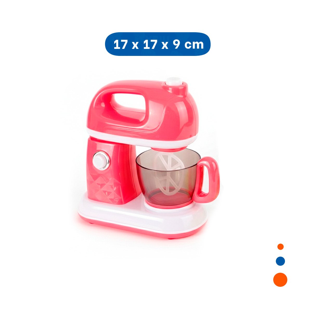 PACK4 ELEMENTO INFANTIL DE COCINA CON BATIDORA Y TABLA CON ALIMENTOS YPAPEL REGALO - 4