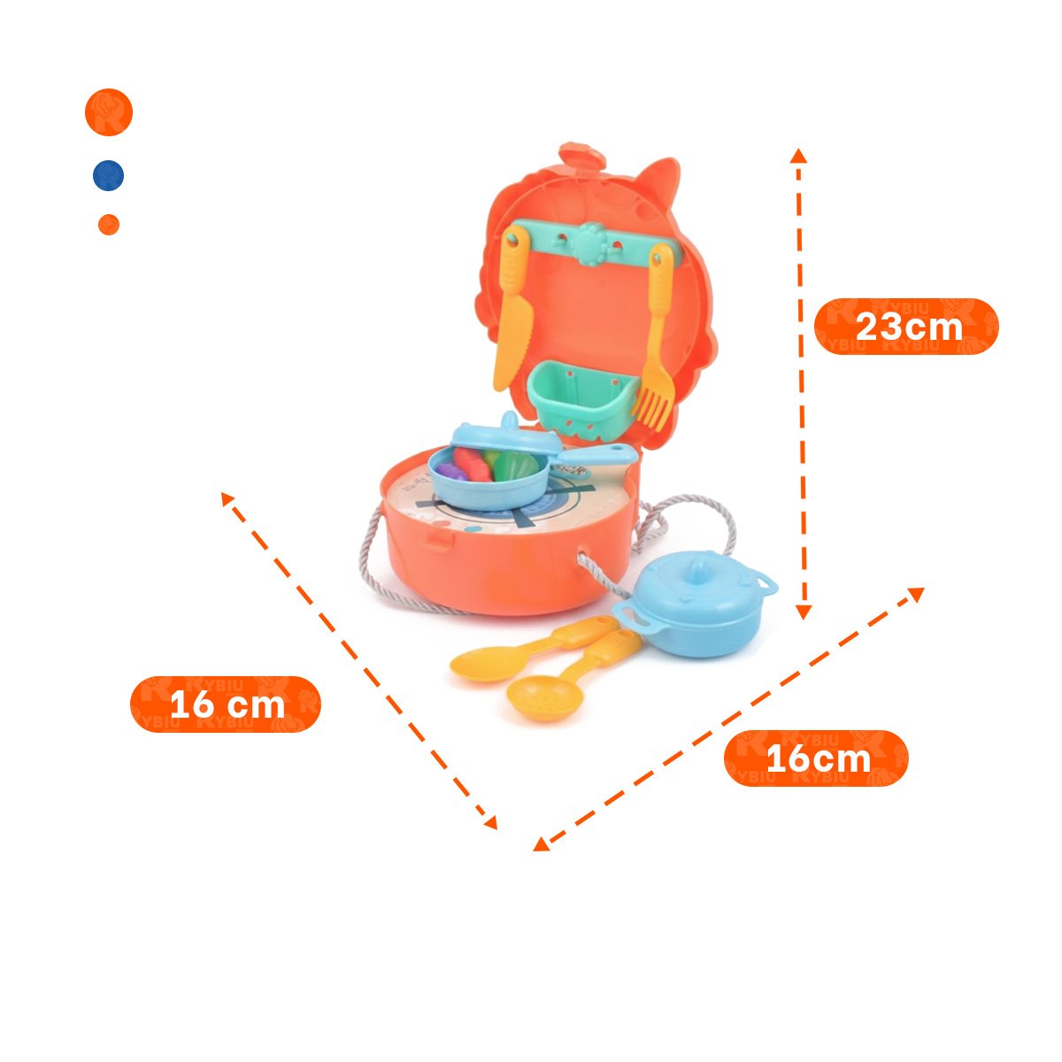 PACK12 OPCION INFANTIL UNICORNIO COCINA DE JUEGO EN ESPACIOS DE CASA - 4