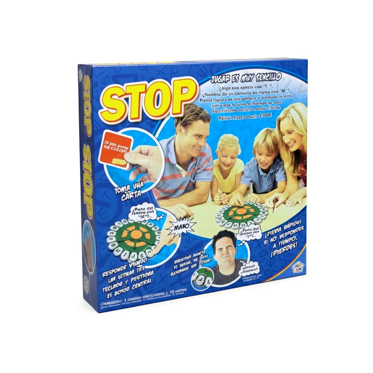 PACK4 JUEGO DE MESA SOCIAL PARA REUNIONES Y MOMENTOS RECREATIVOS EN HOGAR YPAPEL REGALO - 3