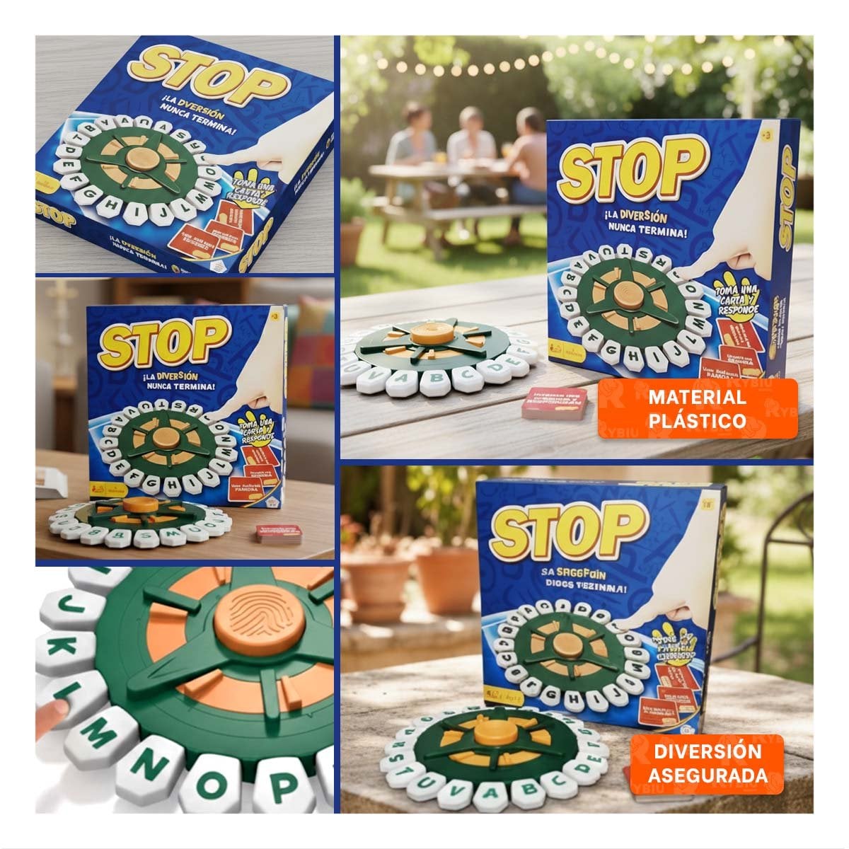PACK2 ENTRETENIMIENTO DE MESA PARA ENTRETENIMIENDO CON AMIGOS YPAPEL REGALO - 3
