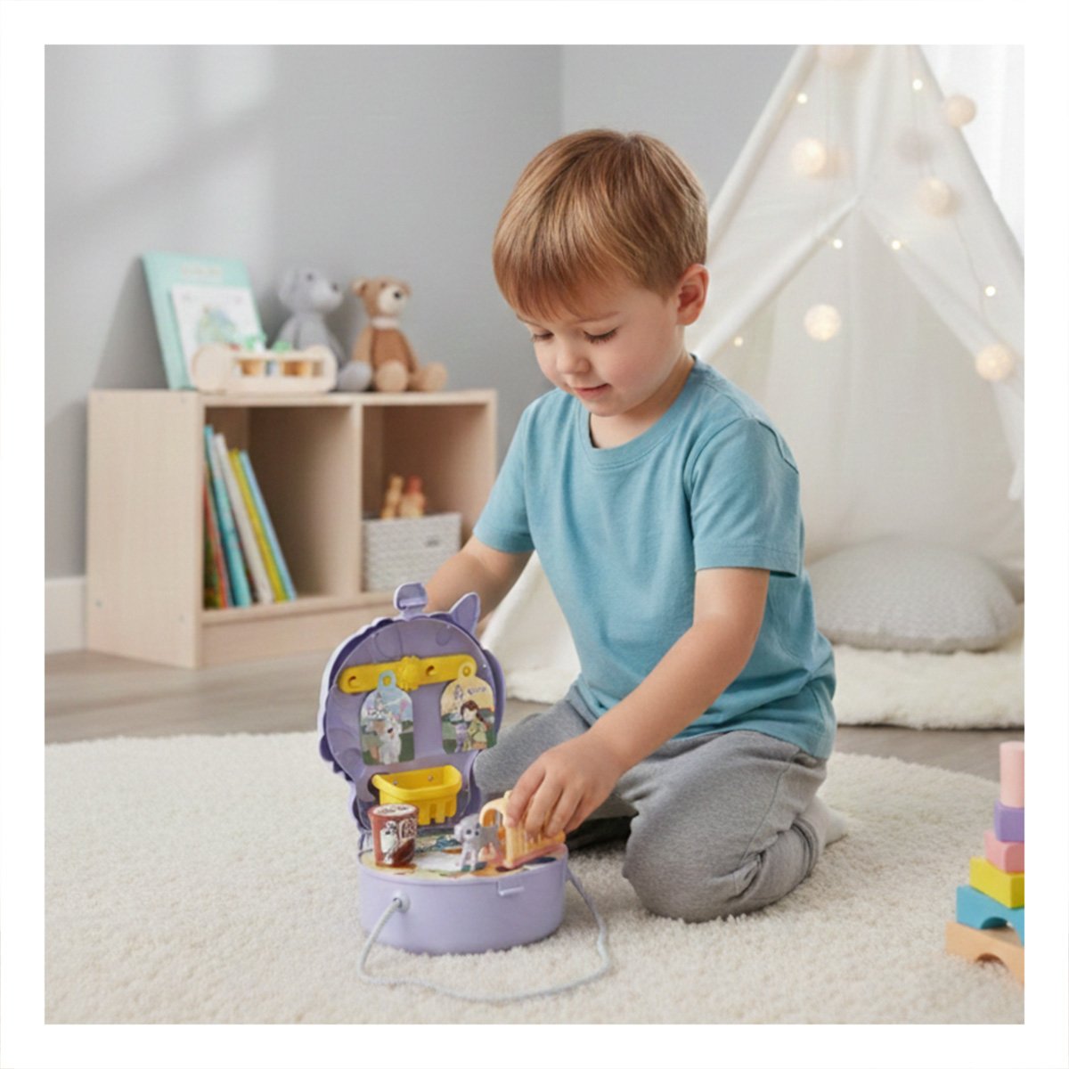PACK6 CARTERA UNICORNIO DE JUEGO PARA CUIDADO DE MASCOTAS EN CASA - 5