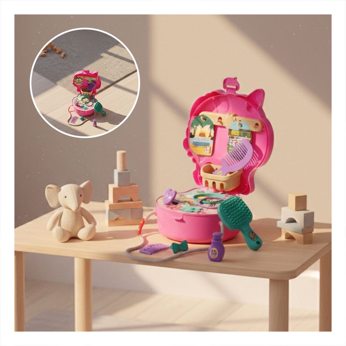 PACK2 FORMATO DIDACTICO UNICORNIO CON ACCESORIOS DE VIAJE PARA ACTIVIDADES EN CASA - 5