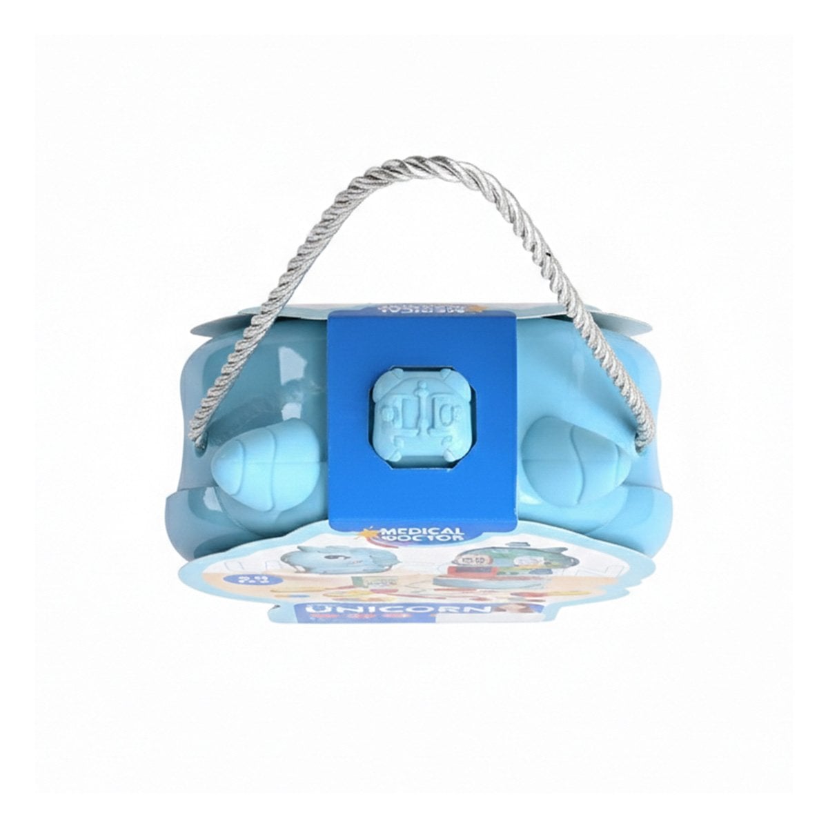 PACK4 CARTERA UNICORNIO PARA JUEGO DE DOCTO MEDICO INFANTIL EN CASA YPAPEL REGALO - 3