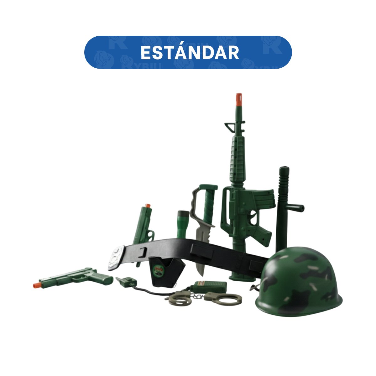 PACK4 COMPLEMENTO FUNCIONAL PARA USO DIARIO INSPIRADO EN ESTILO MILITAR YPAPEL REGALO - 4