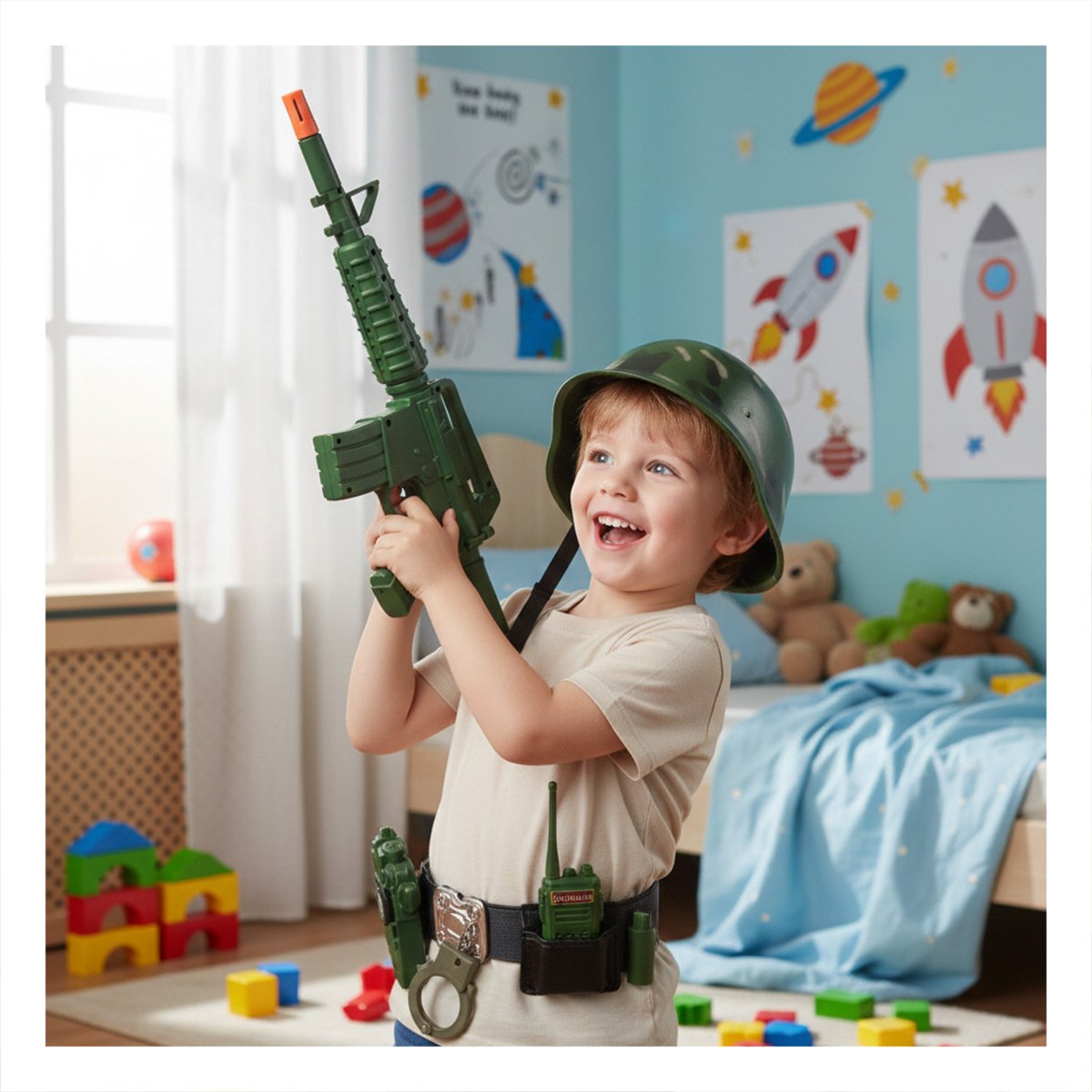 PACK2 SOPORTE AJUSTABLE PARA USO DIARIO CON ESTILO MILITAR YPAPEL REGALO - 5