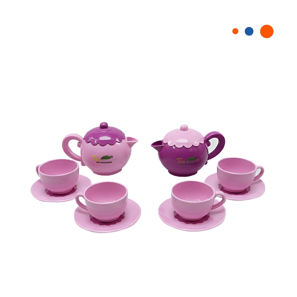 JUEGO DE MENAJE PARA FIESTA HOGAR DECORACION MESA ROSADO PARA EVENTOS YPAPEL REGALO - 1