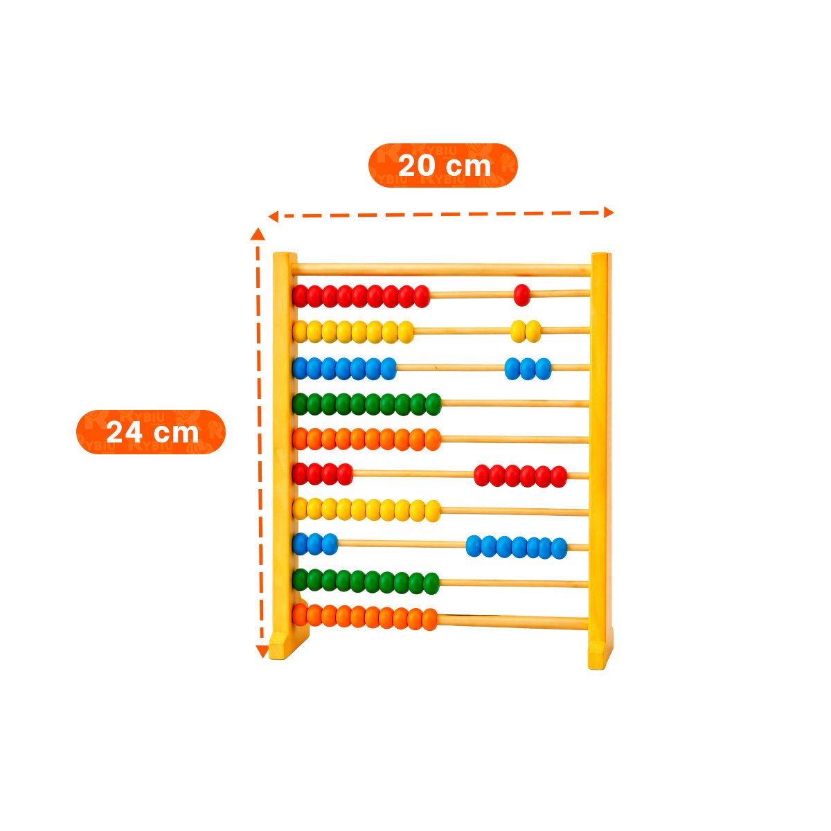 PACK4 TABLERO DE PIZARRA Y ABACO DIDACTICO COLOR MULTICOLOR PARA JUEGO INFANTIL - 4