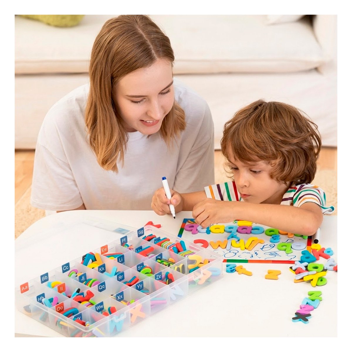 PANEL MAGNETICO PARA DESARROLLO DE HABILIDADES 253 PZS MULTICOLOR Y+REGALO STICKER - 2