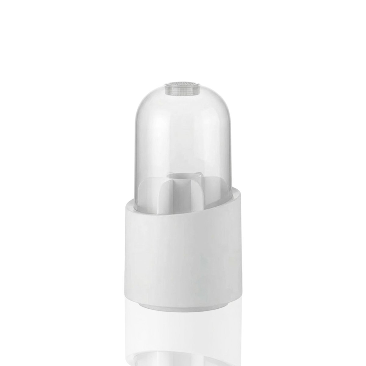 PACK6 SOPORTE GIRATORIO BLANCO PARA ORGANIZAR COSMETICOS DE BELLEZA YREGALO STICKER - 2