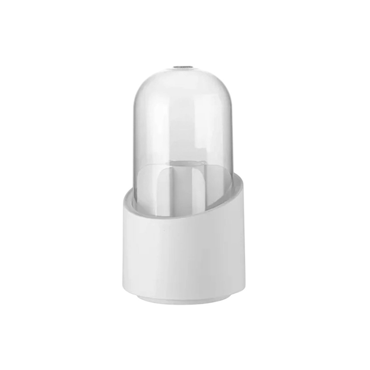 SOPORTE GIRATORIO BLANCO ORGANIZADOR DE MAQUILLAJE Y ACCESORIOS DE BELLEZA YPAPEL REGALO - 1