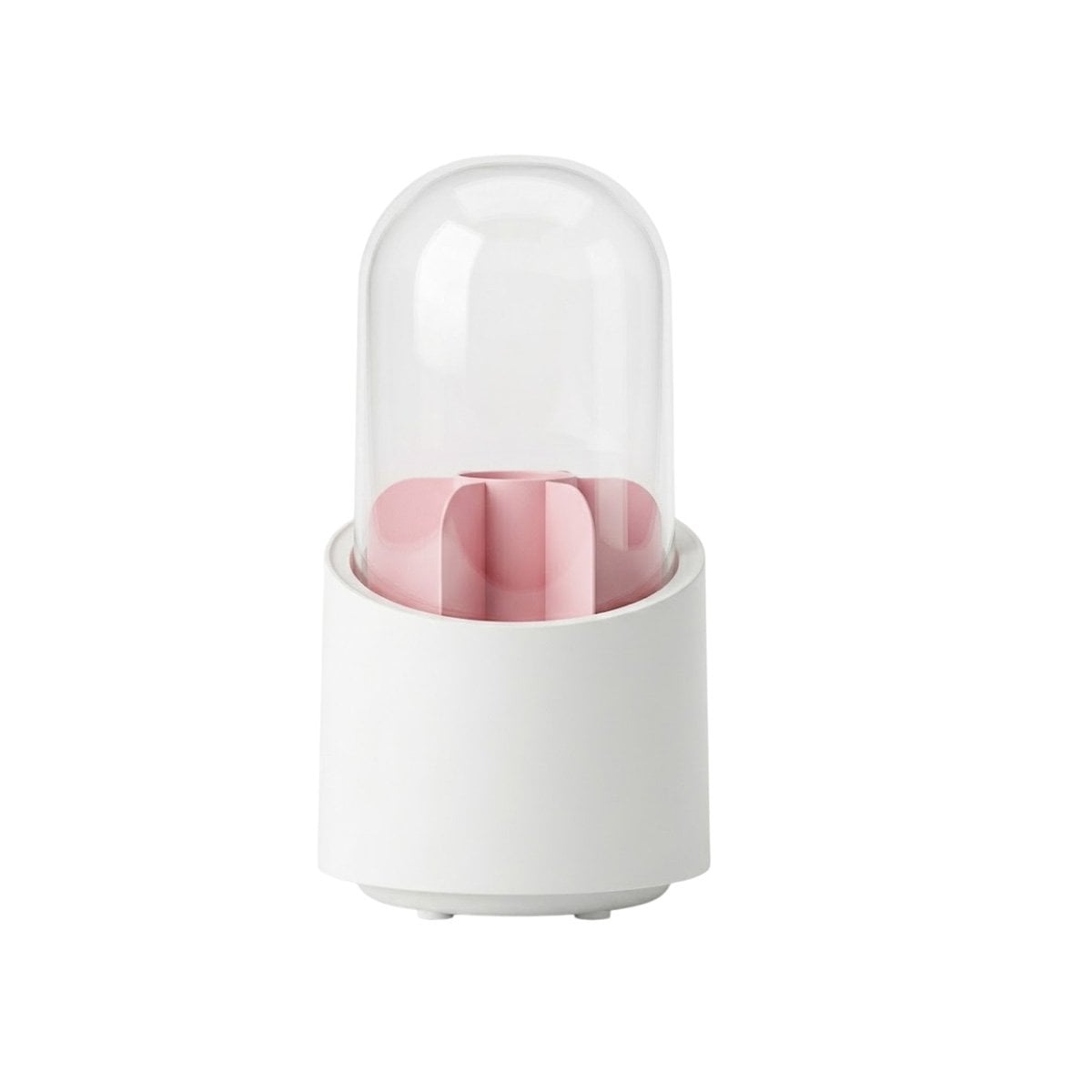 PACK2 BASE GIRATORIA ROSADA PARA MAQUILLAJE Y ACCESORIOS DE TOCADOR YREGALO STICKER - 2