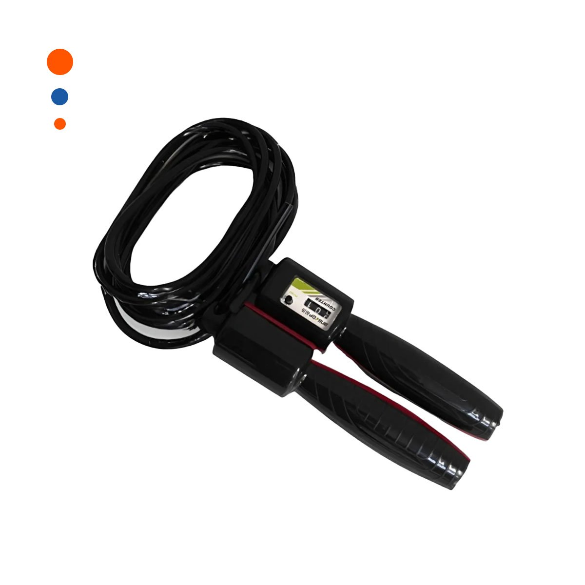FITNESS DIARIO CON SOGA MULTIFUNCIONAL 280CM NEGRO - 3